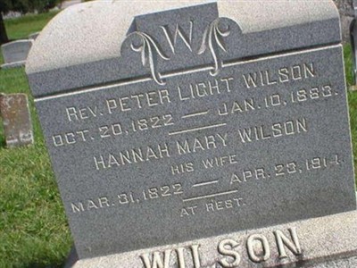 Rev Peter Light Wilson on Sysoon