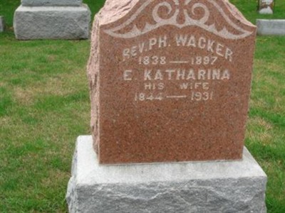 Rev. Philip H. Wacker on Sysoon