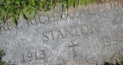 Rev Richard George Stanton on Sysoon