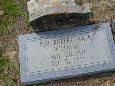Rev Robert Mack Williams on Sysoon