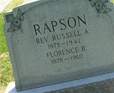 Rev Russell A. Rapson on Sysoon