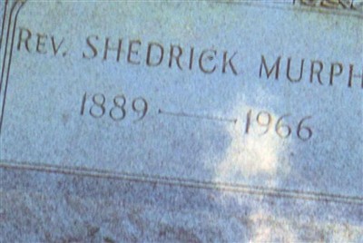 Rev Shedrick Murphy on Sysoon