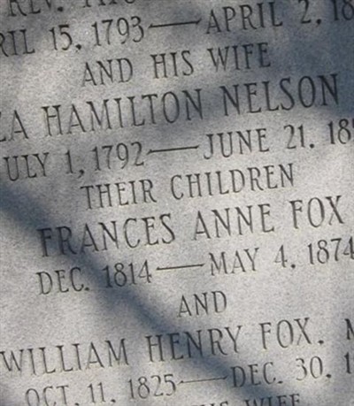 Rev Thomas Henry Fox on Sysoon