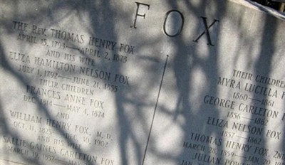 Rev Thomas Henry Fox on Sysoon