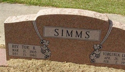Rev Tom K. Simms on Sysoon