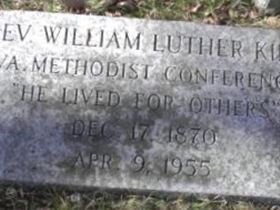 Rev William Luther King on Sysoon