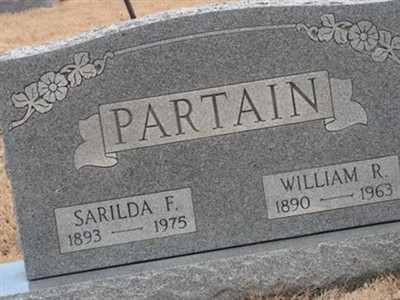 Rev William R Partain on Sysoon