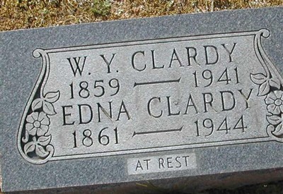 Rev William Yancy Clardy on Sysoon