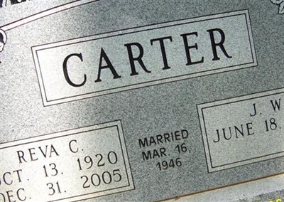 Reva C. Abshier Carter on Sysoon