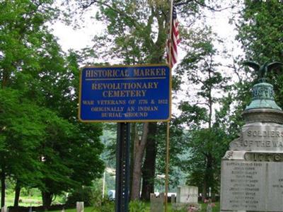 Revolutionary War Cemetery on Sysoon