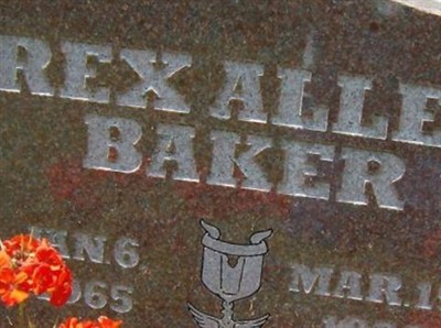 Rex Allen Baker on Sysoon