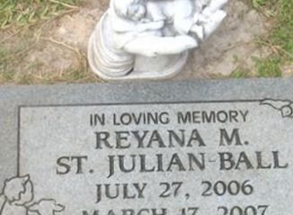 Reyana Marcellia St.Julian-Ball on Sysoon