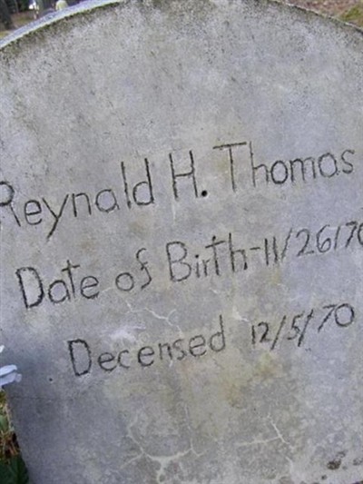 Reynald H Thomas on Sysoon