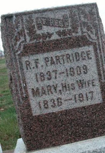 R. F. Partridge on Sysoon