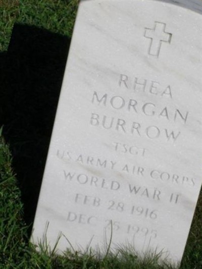 Rhea Morgan Burrow on Sysoon