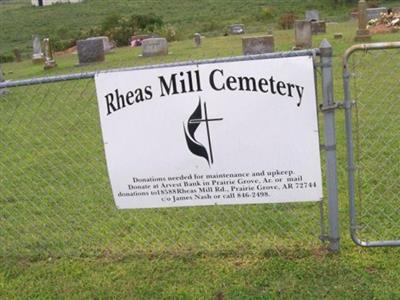 Rheas Mill Cemetery on Sysoon