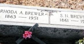 Rhoda A. Brewer on Sysoon