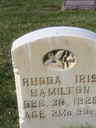 Rhoda Iris Hamilton on Sysoon