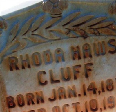 Rhoda Matilda Haws Cluff on Sysoon