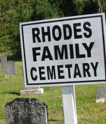 Rhodes Family Cemetery on Sysoon