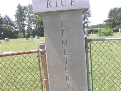 Rice Cemetery on Sysoon