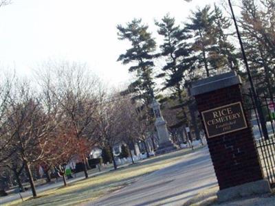 Rice Cemetery on Sysoon