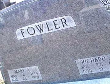 Richard A. Fowler on Sysoon