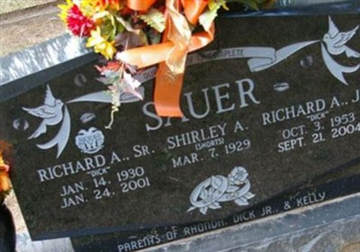 Richard A Sauer, Jr on Sysoon