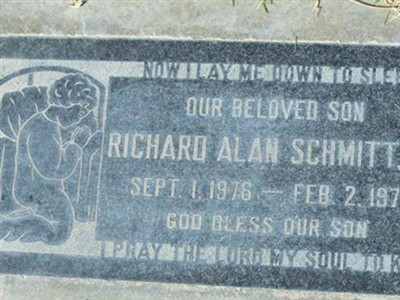 Richard Alan Schmitt, Jr on Sysoon