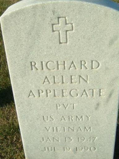 Richard Allen Applegate on Sysoon