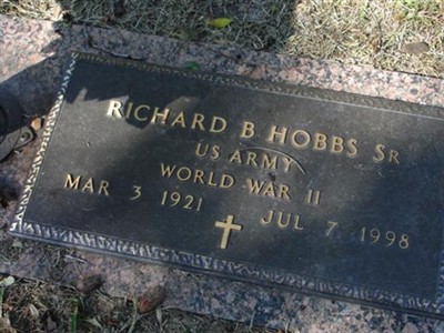 Richard B. Hobbs, Sr on Sysoon
