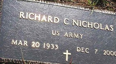 Richard C. Nicholas, Sr on Sysoon
