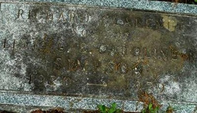 Richard Clarence Simpson on Sysoon