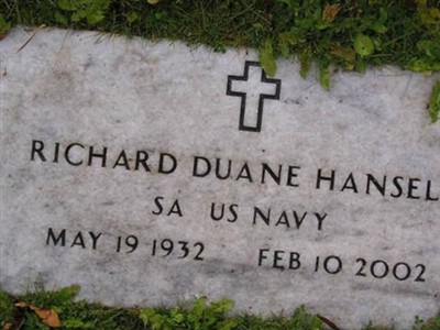 Richard Duane Hansen on Sysoon