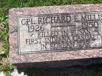 Corp Richard E. Millis on Sysoon