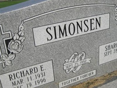 Richard E. Simonsen on Sysoon