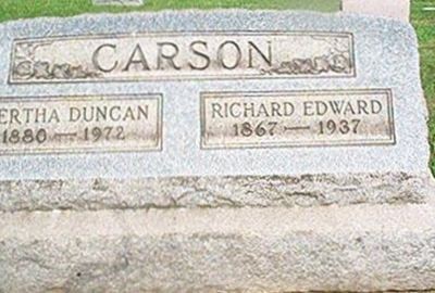 Richard Edward Carson on Sysoon