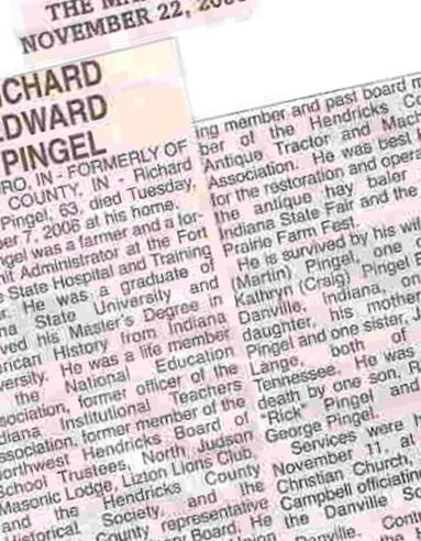 Richard Edward Pingel on Sysoon