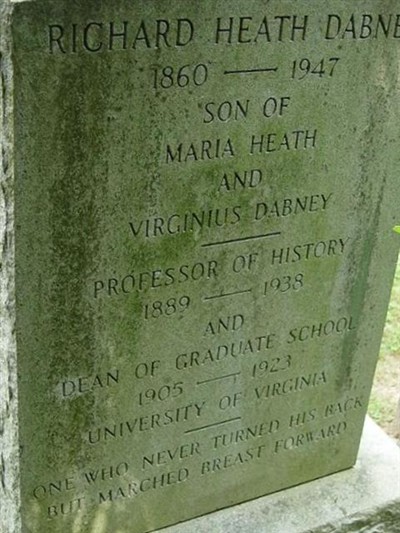 Richard Heath Dabney on Sysoon