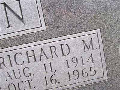 Richard M. Coffman on Sysoon