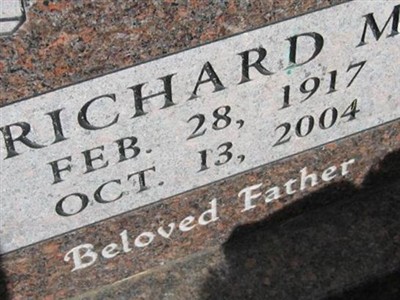 Richard M. Cramer on Sysoon