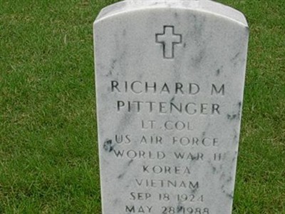 Richard M. Pittenger, Find a grave on Sysoon Richard M. Pittenger on Sysoon