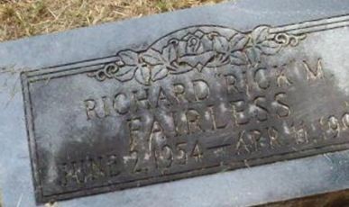 Richard M "Rick" Fairless on Sysoon