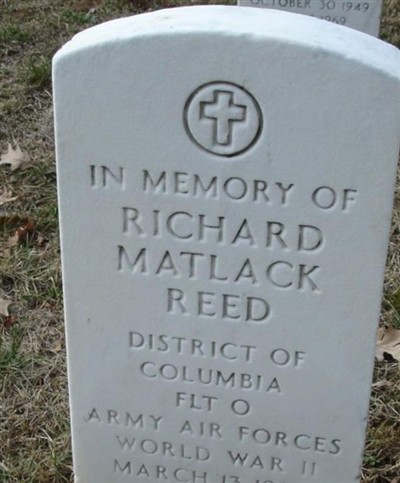 Richard Matlack Reed, Find a grave on Sysoon Richard Matlack Reed on Sysoon