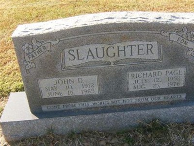 Richard Page Slaughter on Sysoon
