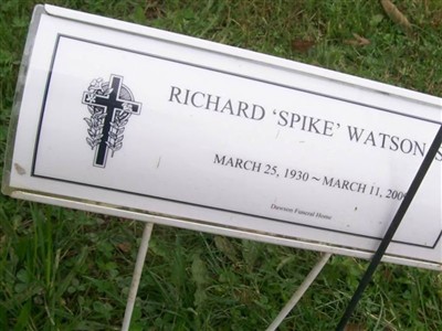 Richard "Spike" Watson on Sysoon