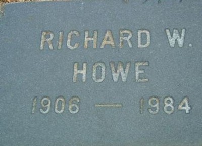 Richard W Howe on Sysoon