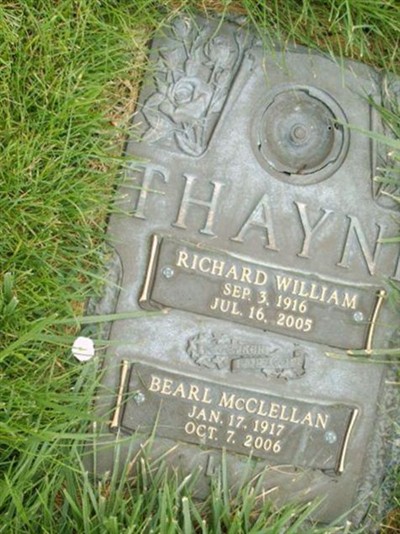 Richard William Thayne on Sysoon