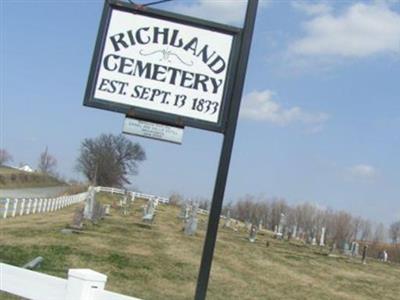 Richland Cemetery on Sysoon