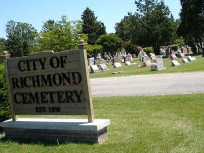 Richmond Cemetery on Sysoon